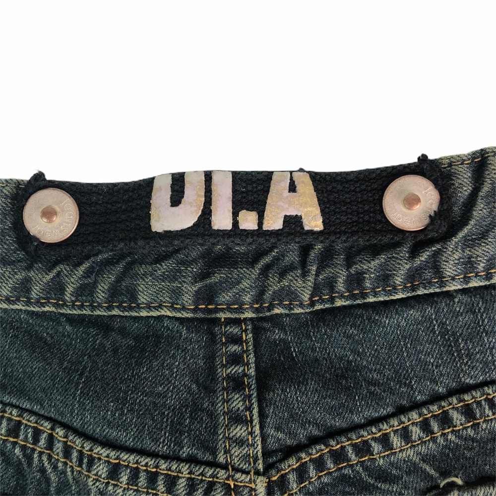 Di.A Distressed Embellished Dark Wash Jeans - Picture 4 of 15